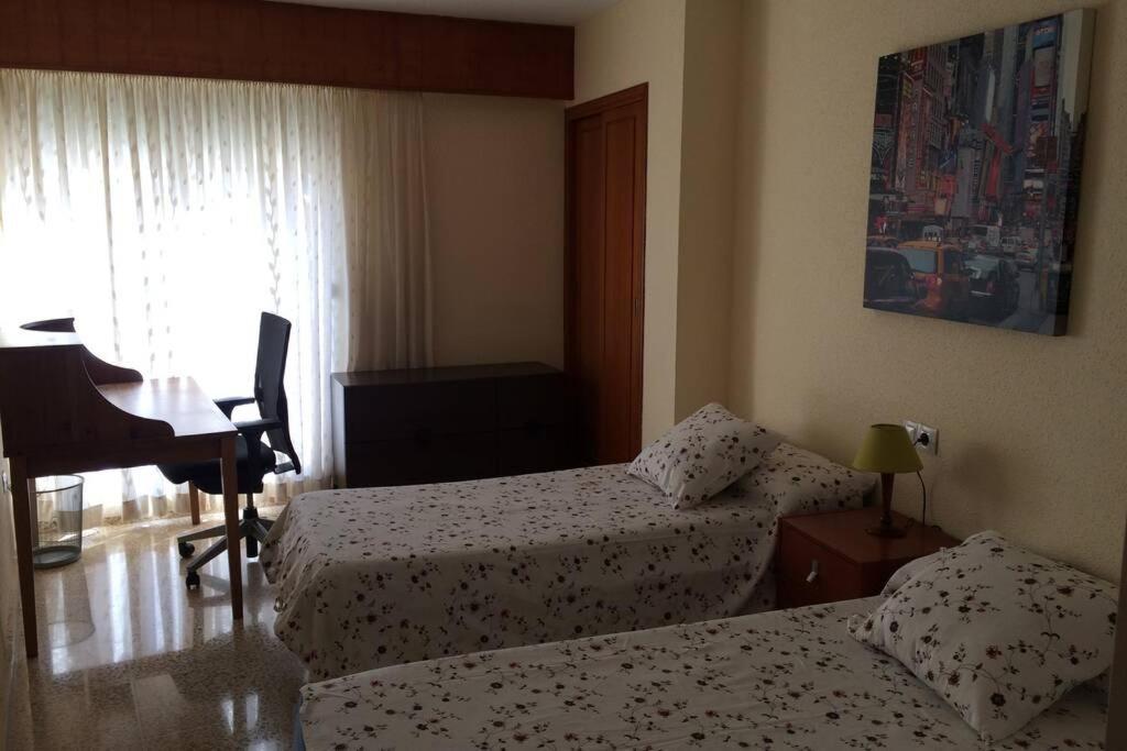 Apartamento Playa Gandía, gran terraza, wifi, piscina, parking Playa de Gandía Exterior foto
