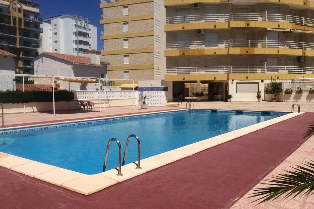 Apartamento Playa Gandía, gran terraza, wifi, piscina, parking Playa de Gandía Exterior foto