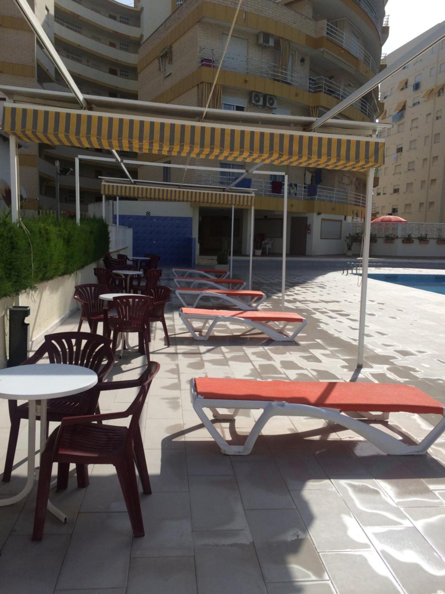 Apartamento Playa Gandía, gran terraza, wifi, piscina, parking Playa de Gandía Exterior foto